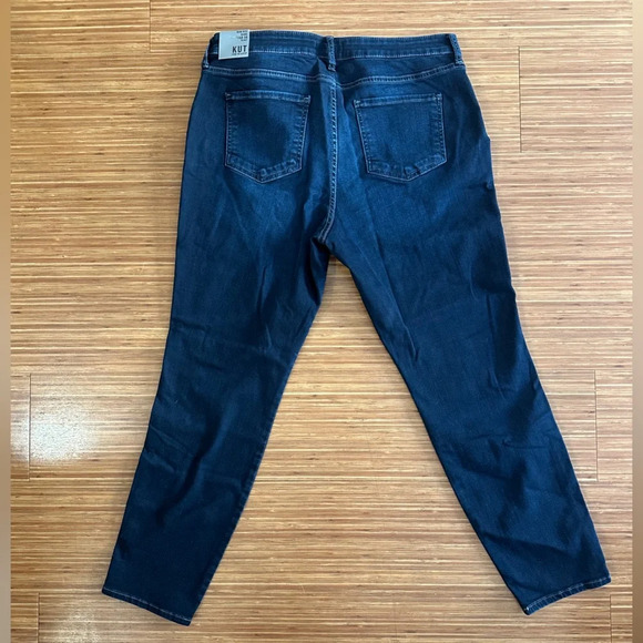 Kut from the Kloth Dianna High Rise Skinny Jeans Denim 14P 14 Petite New NWT - Picture 6 of 10